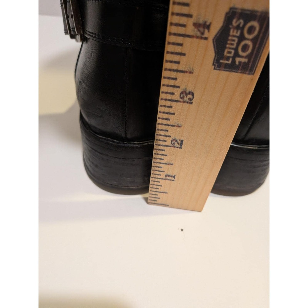 Rare Luxury Leather Knee High Jumping Boots 8.5 Black Equestrian Hunt Riding - Picture 7 of 15